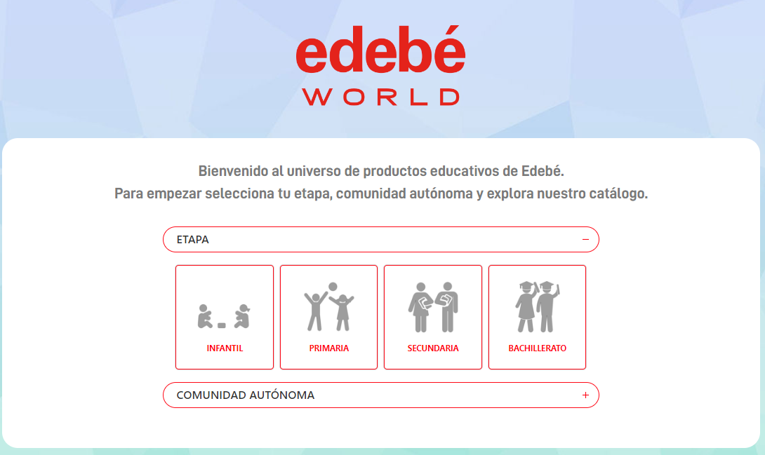 ¿Cómo puedo ver un material de Edebé?
